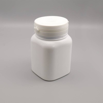 60cc 50cc Empty Vitamin Supplement Bottles With Sealer,Plastic Square Medicine Pill Bottles