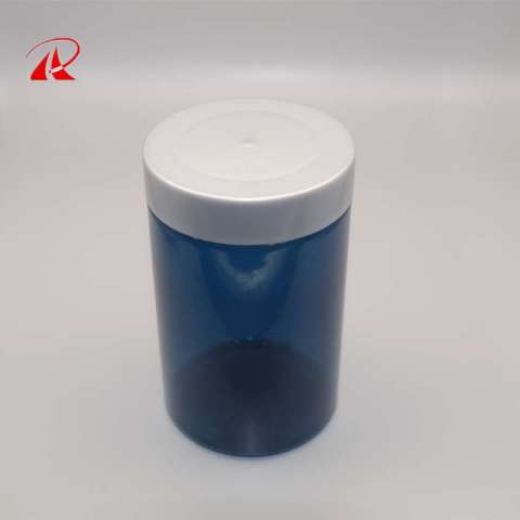 Wholesale high quality health food bottle medicine plastic bottle with screw cap