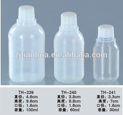 Recyclable 1.6cm Neck Diameter Cosmetic Plastic E Liquid Bottle 100ML