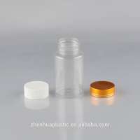 healthcare plastic PET 100ml bottle with child-proof cap for medicine pill