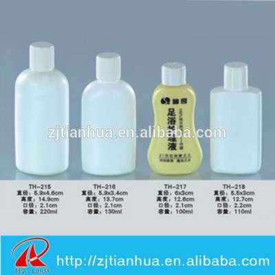 Wholesale PE Plastic Detergent Bottle emedicine 100ML bottle body care bottle manufacture