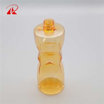 pet 250ml custom beverage fruit juice plastic bottle with childproof cap