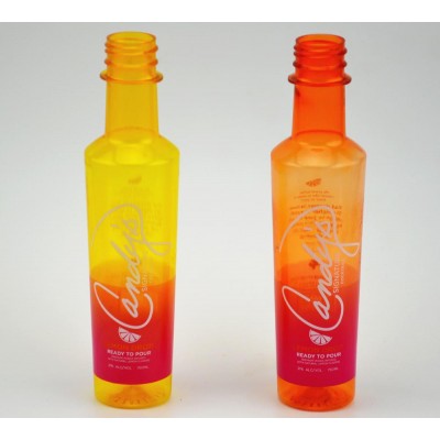 Food Grade Fruit Juice Packaging Empty Square PET 300 cc 350 cc, 400 cc ,beverage Plastic Bottle