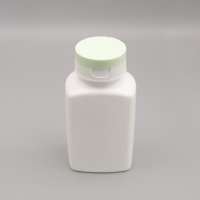 wholesale custom health food bottle medicine plastic bottle with flip cap